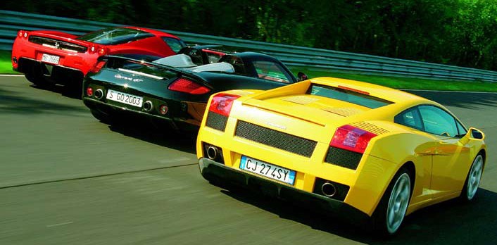 Ferrari Porsche Lamborghini