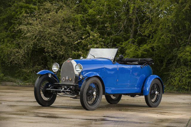 Blue 1929 Bugatti Type 40 Lease