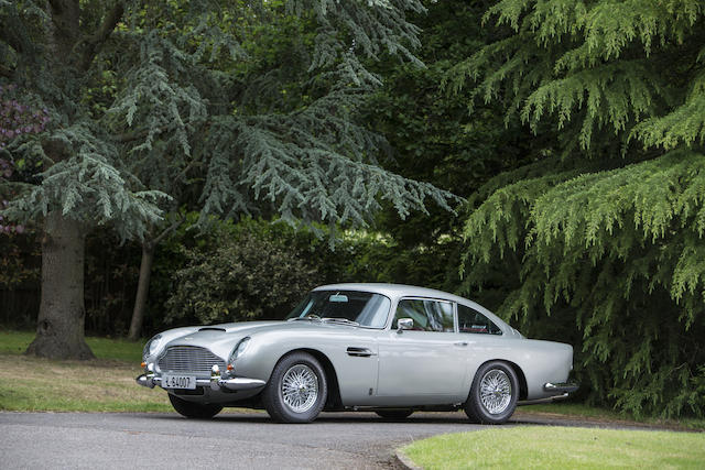 Silver 1964 Aston Martin DB5 Lease