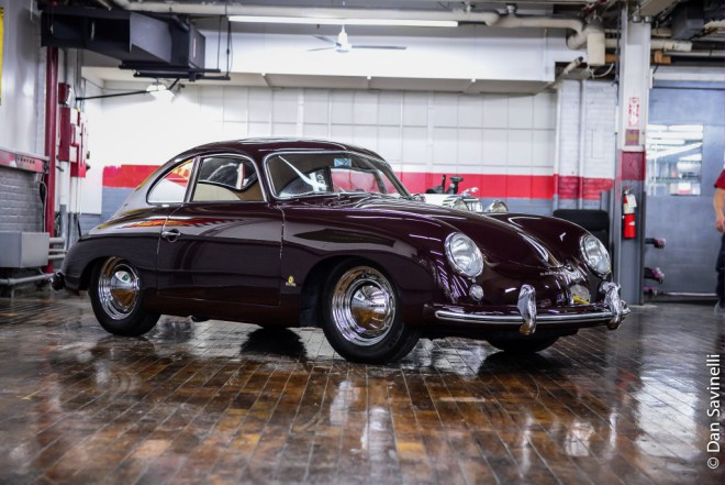 Purple 1953 Porsche