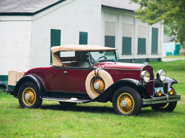 1929 Chrysler Series 75 Roadster, RM Auctions, vintage car auctions, lease a classic Chrysler, RM Sothebys, classic auto leasing