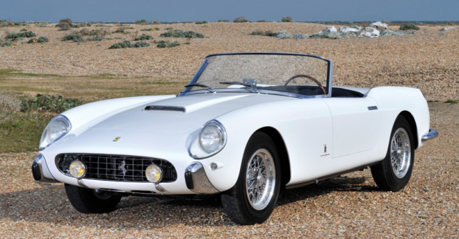 White 1958 Ferrari 250 GT Cabriolet Series I