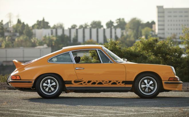 Lease a1973 Porsche 911 Carrera RS 2.7 from auction