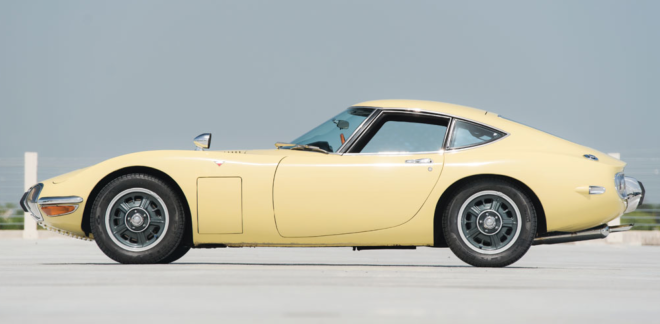 Lease a Yellow Toyota 2000GT from Auction