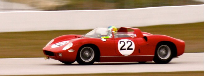 Red 1964 Ferrari 250 Le Mans