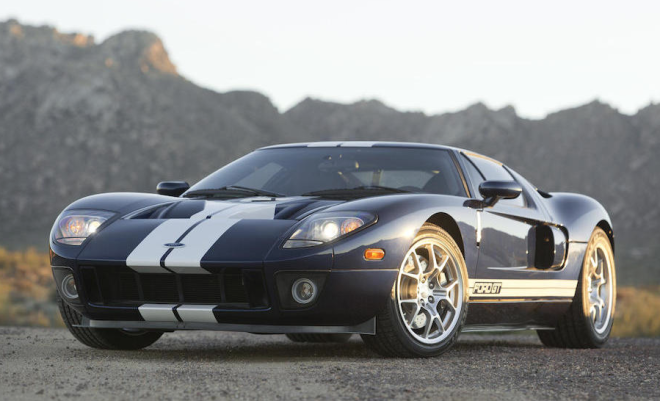 Blue 2006 Ford GT Lease