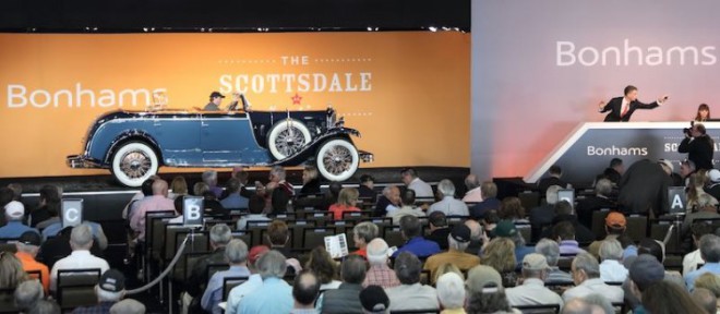 1928 Mercedes 630K auctioned at Bonhams