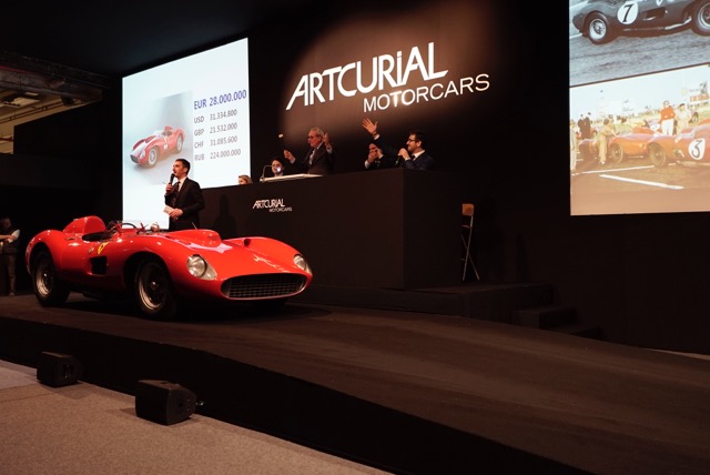 The Red Ferrari that was Artcurial's Top Seller in 2016