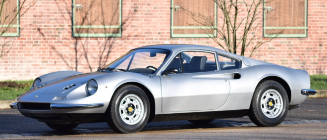 Lease a Silver 1973 Dino 246 GT