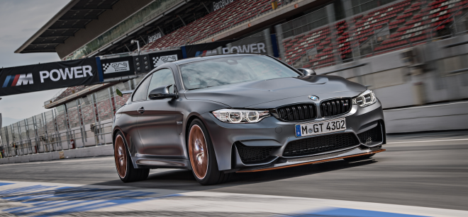BMW M4 GTS on the track financing