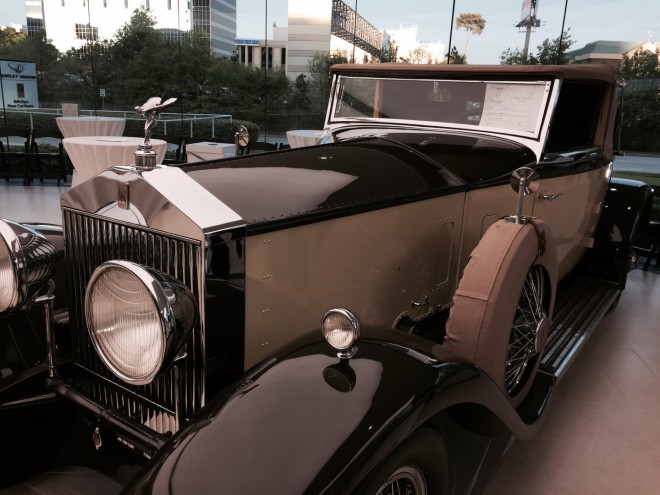 Antique Rolls-Royce at the Keels & Wheels gala