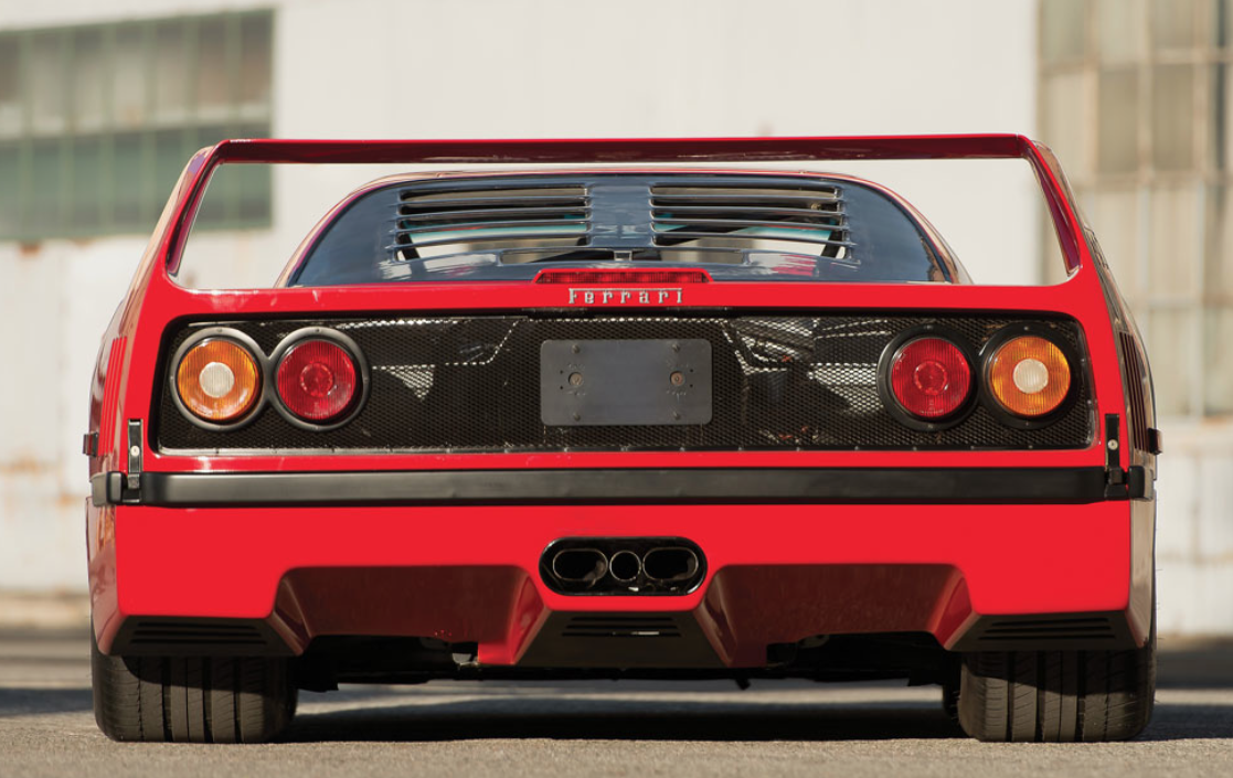 1992 Ferrari F40 Rear