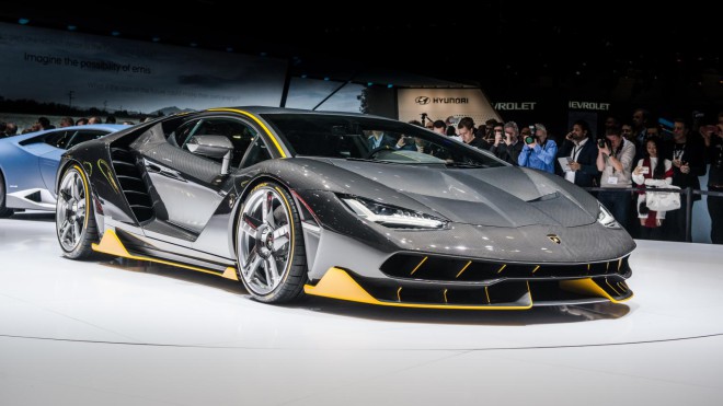 Lamborghini Centenario Unveiled at the Geneva Auto Show