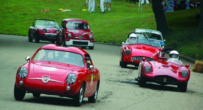 Cortile Italian Car Show vintage races