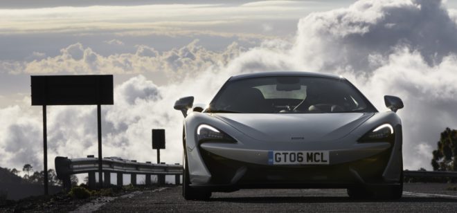 Lease a white McLaren 570GT for the open road