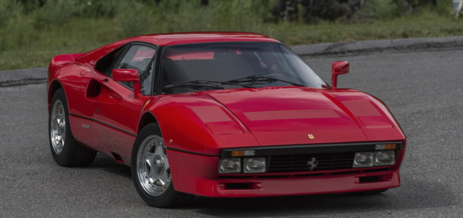 Lease a red Ferrari 288 GTO