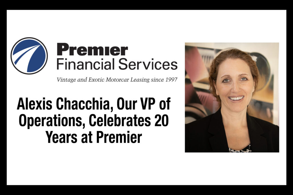Alexis Chacchia, VP of Operations Celebrates 20 Years at Premier Financial Services!