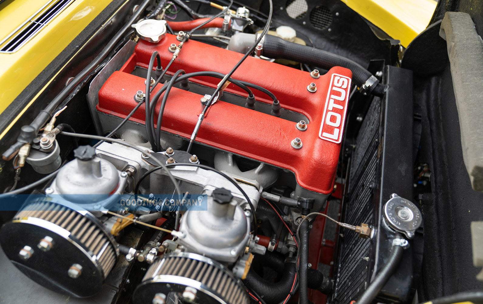 1969 Lotus Elan SE-Engine, Red engne block, Lotus Leasing