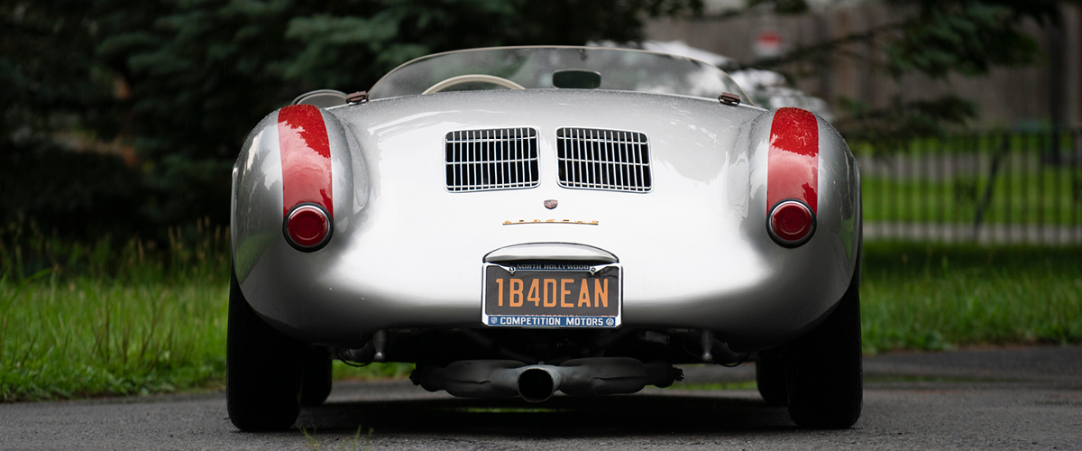 Porsche 550 Spyder Rear View