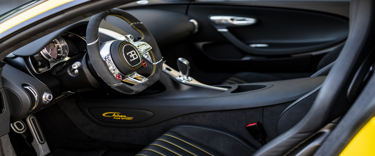 Bugatti Chiron Super Sport interior