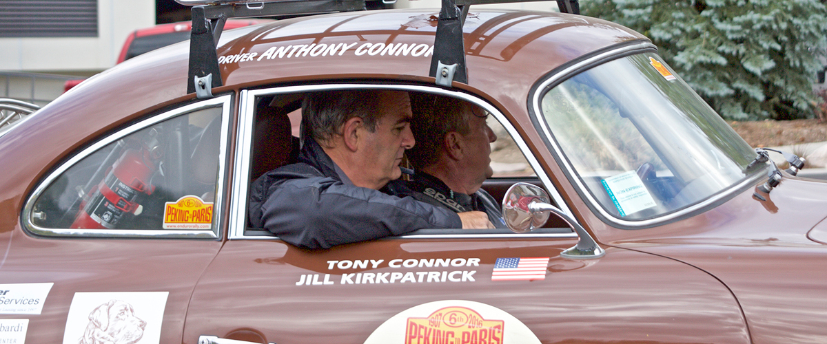 Doug At The Wheel 1956 356A Porsche