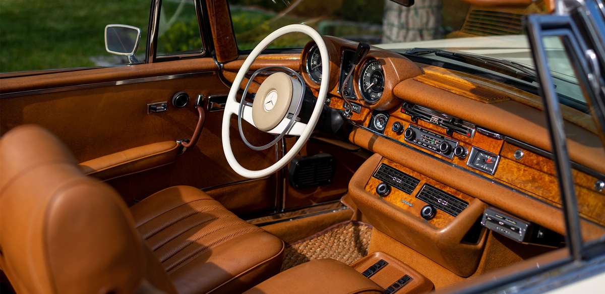 1971 Mercedes-Benz 280 SE 3.5 Cabriolet interior