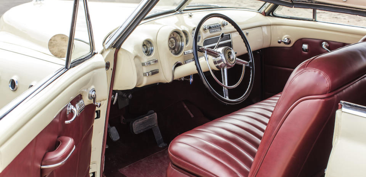 “Rain Man” Buick Roadmaster interior view