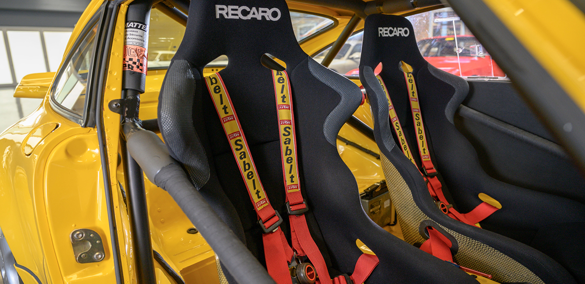 Recaro Seats In Porsche 911 Carrera 4 Lightweight