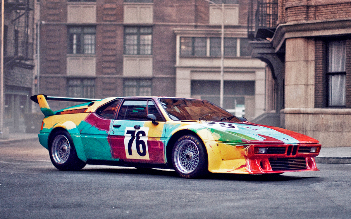 Andy Warhol BMW M1 art car