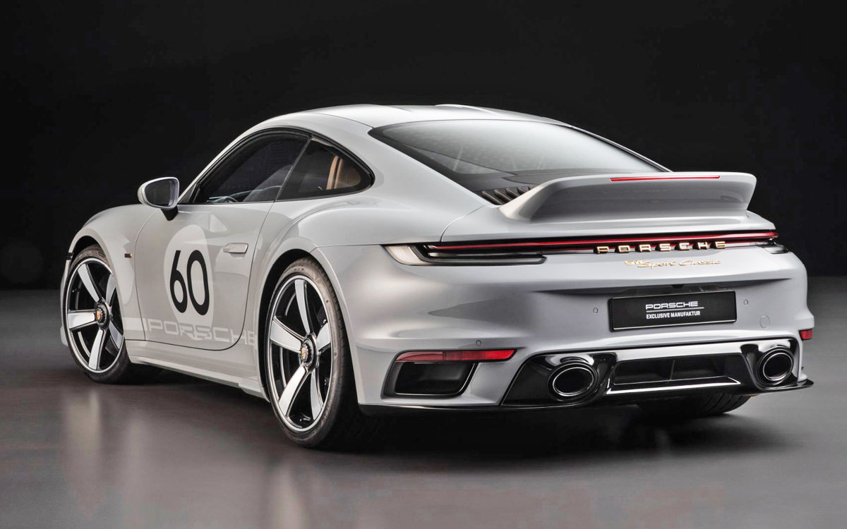 2023 Porsche 911 Sport Classic rear view