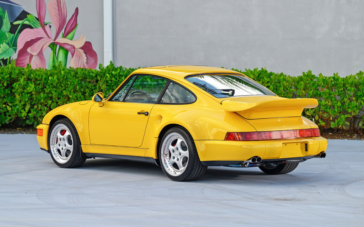 Speed Yellow 1994 Porsche 911 Turbo X85 Flat-nose