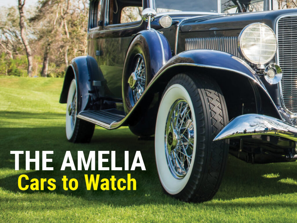 Auctions: Cars to Watch at The Amelia