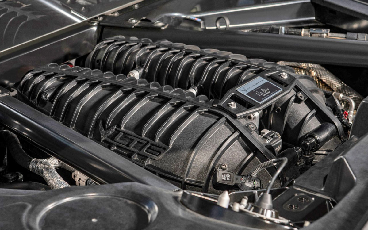 2023 Corvette Z06 engine