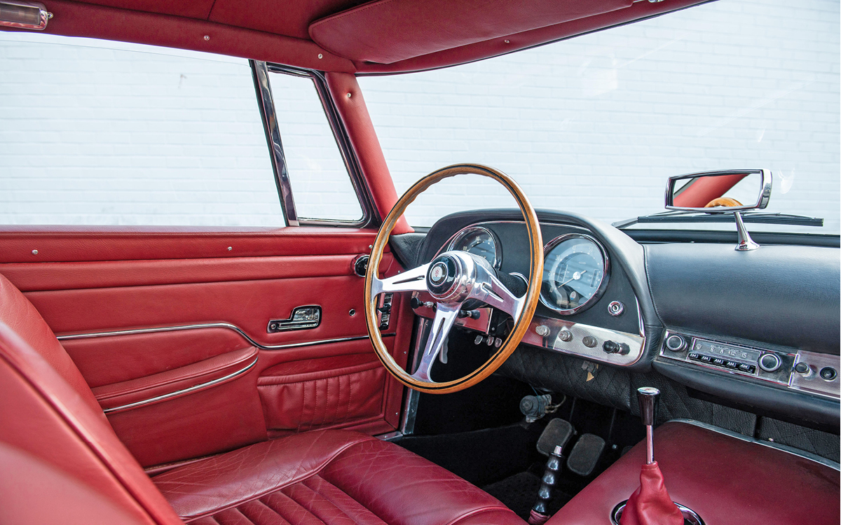 Maserati 5000 GT red interior