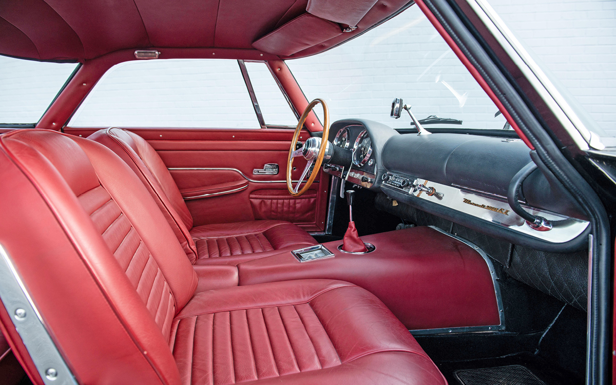 Maserati 5000 GT red interior