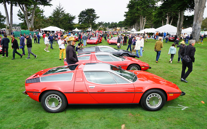 Maserati Boras at Concorso Italiano