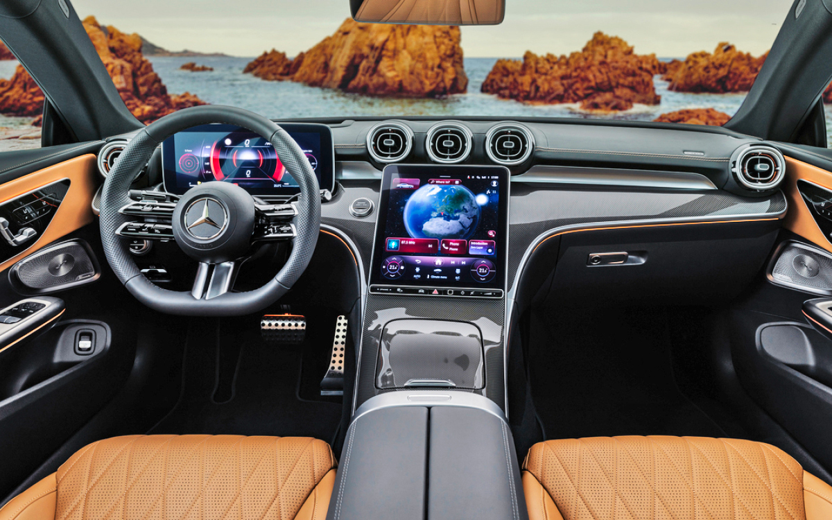 Mercedes-Benz CLE interior view