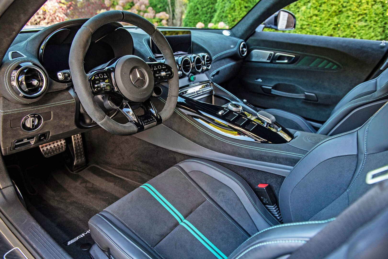 Silver Mercedes-AMG GT Black Series One Edition Interior view