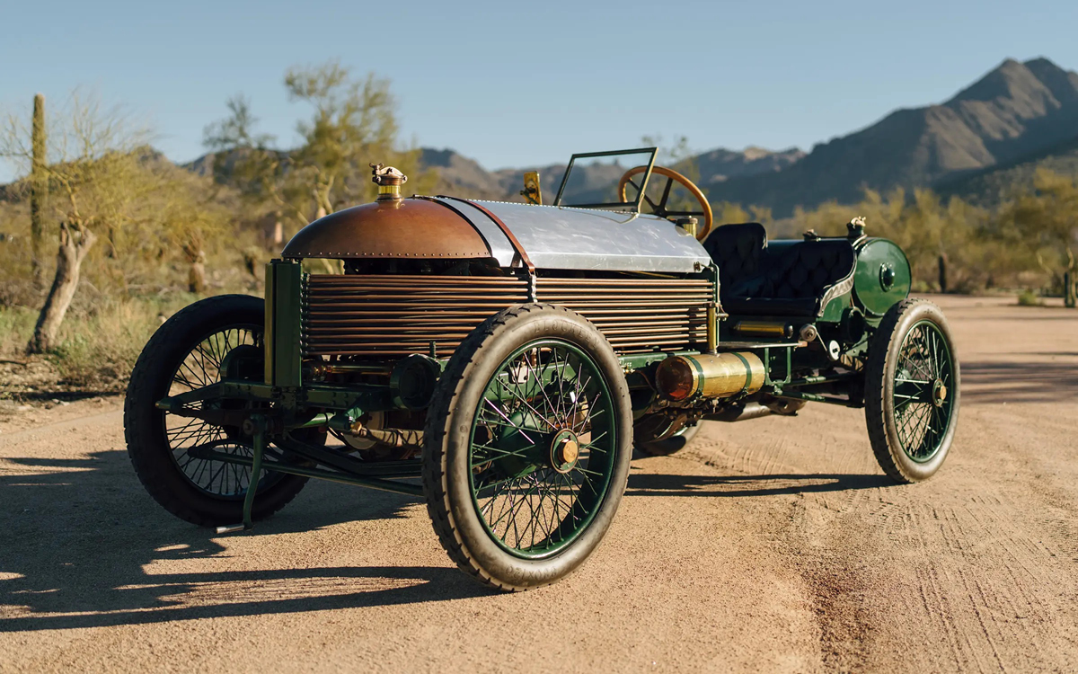 1904 Napier L48 racecar, left front view